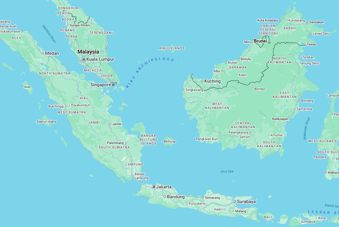 इंडोनेशिया Map