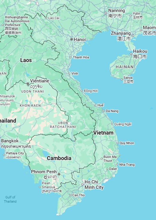 वियतनाम Map